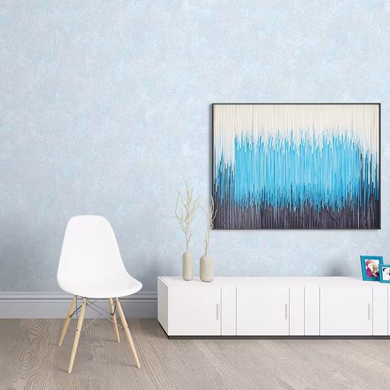 Fr Embossing 260GSM with Glue Wall Cloth Fabric PVC Wall Decoration Wallpaper