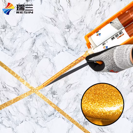 Malta epossidica glitterata ad alta pressione per sigillante per abbellire piastrelle