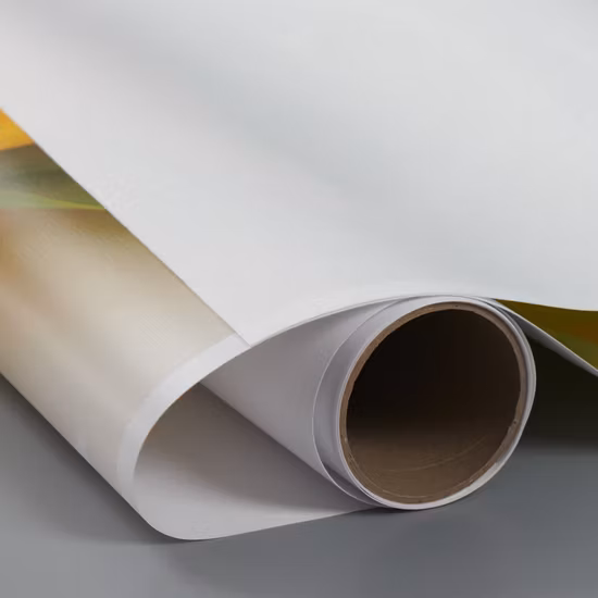 Tessuto da parete senza cuciture di grande larghezza con rotoli di carta da parati vuoti dal design personalizzato adatti per lattice/UV/eco