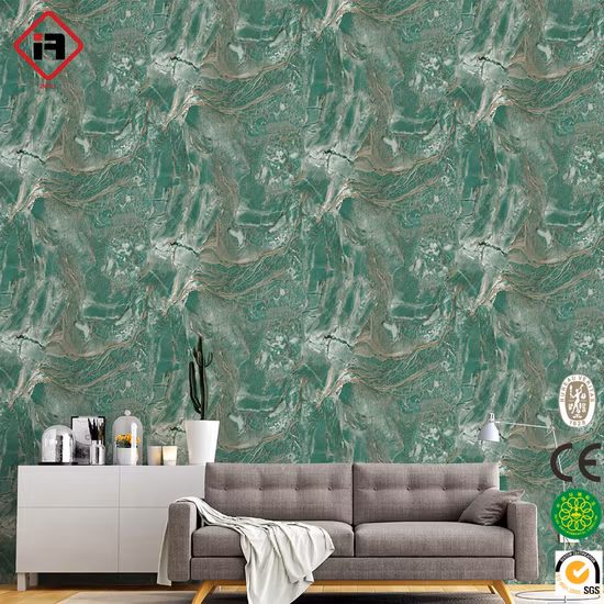 Carta da parati economica in PVC per la decorazione domestica